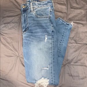 Super high rise jegging